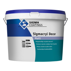 Sigmacryl Decor Matt RAL 9010 (gebroken wit)